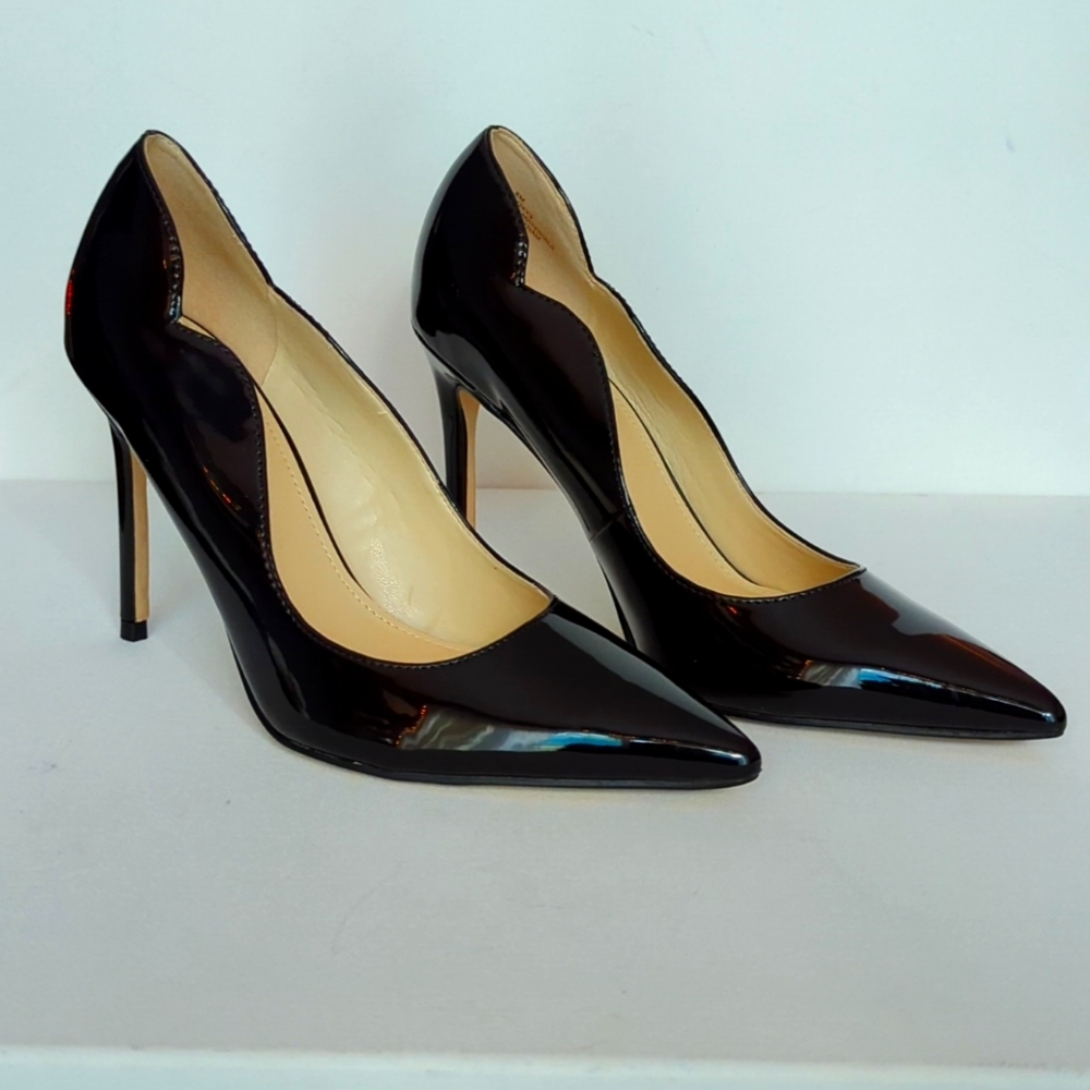 Nine West black stilleto heels.  Foxy3 size 8